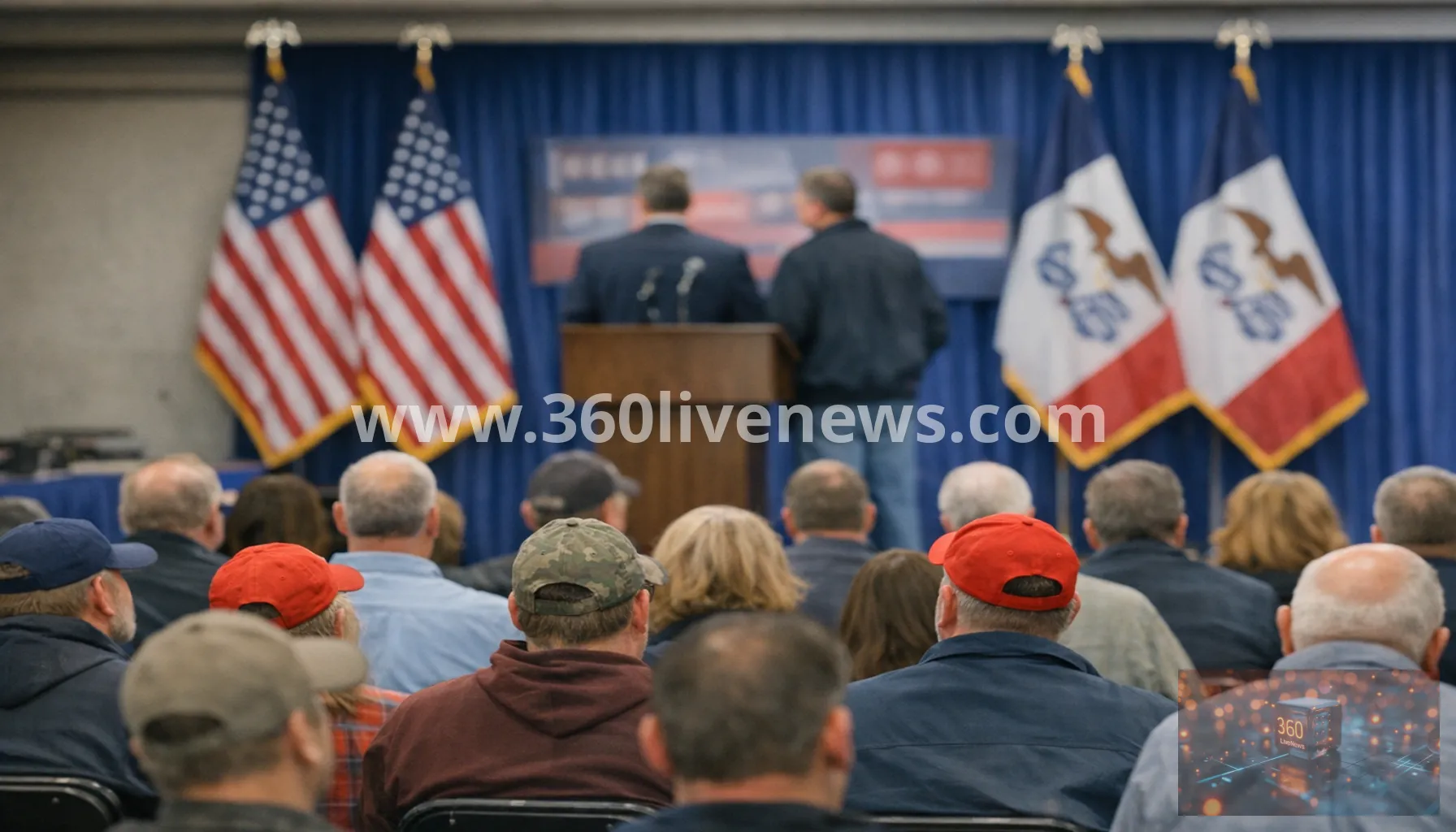 Iowa Republicans weigh Trump as US midterms approach