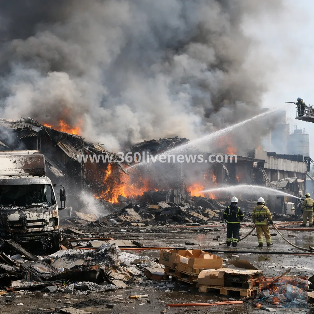 Russian drone strike near Kyiv kills four at food company