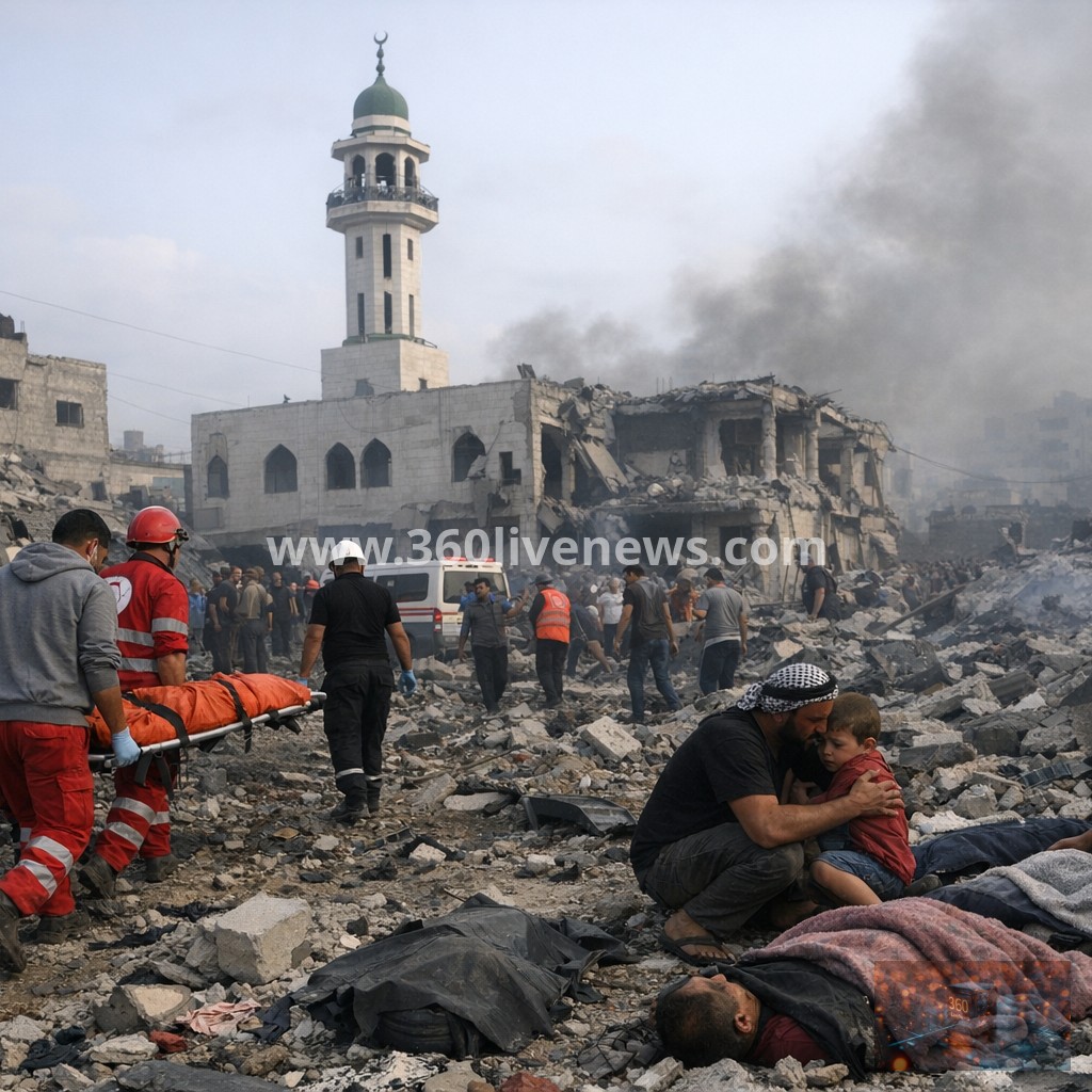 Israeli air strike kills five Palestinians in northern Gaza