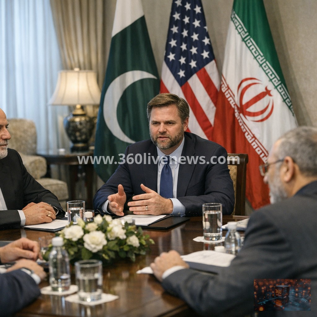 Ceasefire negotiations between Iran and Israel intensify as Vice President Vance engages with Iranian officials in Pakistan