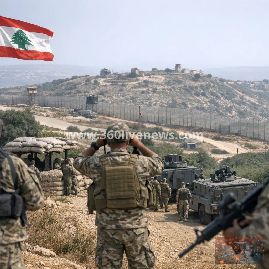 Lebanese army enters southern pilot zone as families wait to return