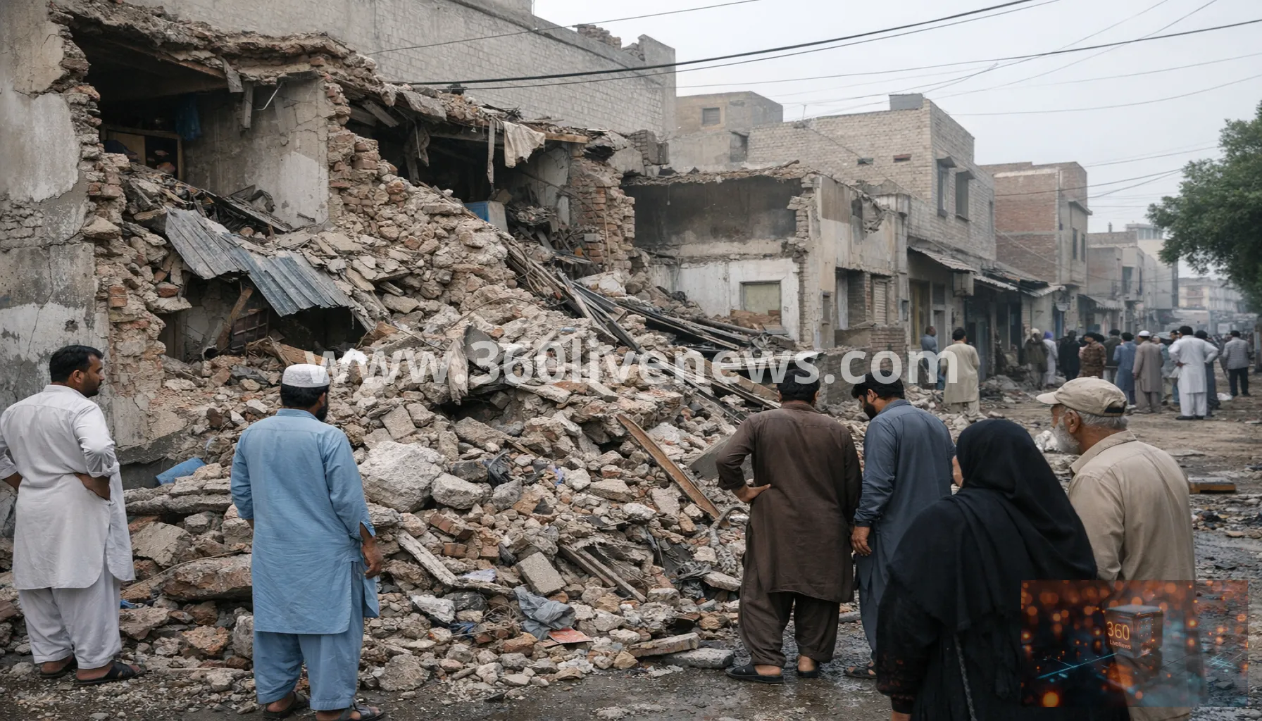Magnitude 5.4 earthquake strikes Pakistan, EMSC says