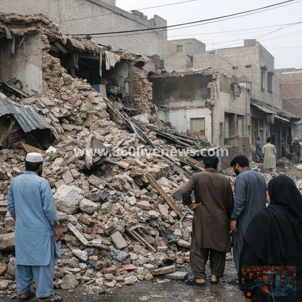 Magnitude 5.4 earthquake strikes Pakistan, EMSC says