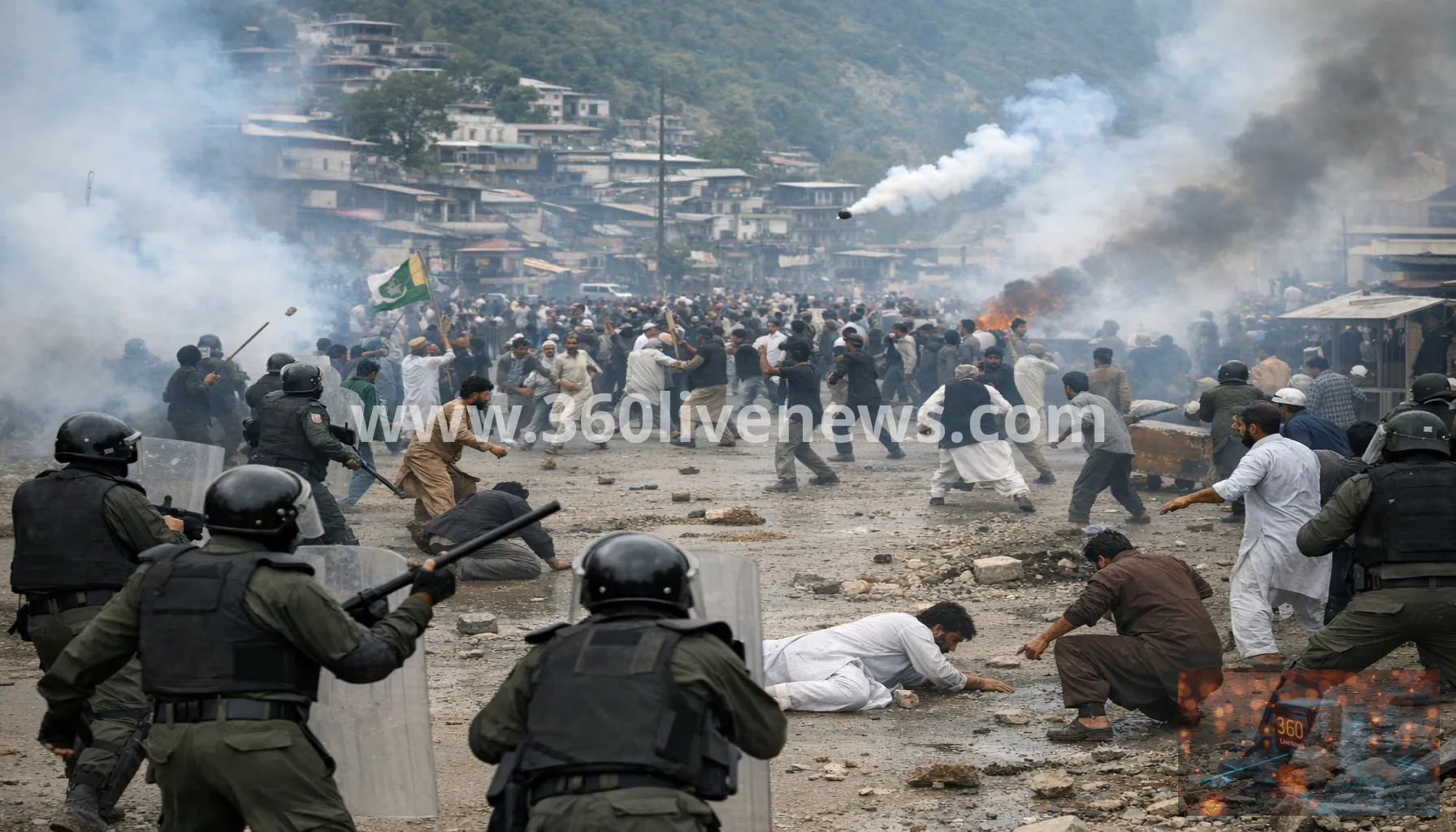 Nine killed as protest march stalls in Pakistan-administered Kashmir