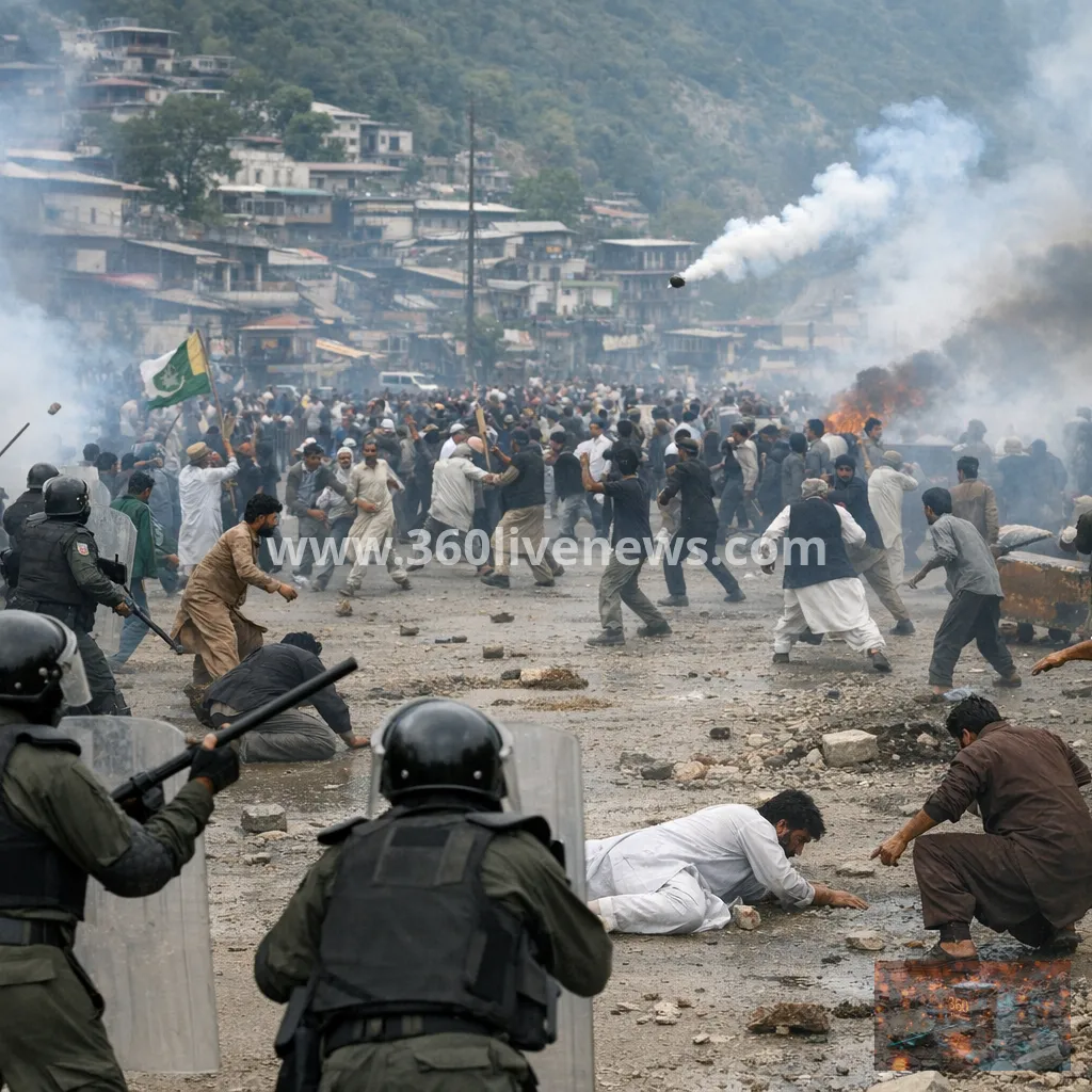Nine killed as protest march stalls in Pakistan-administered Kashmir