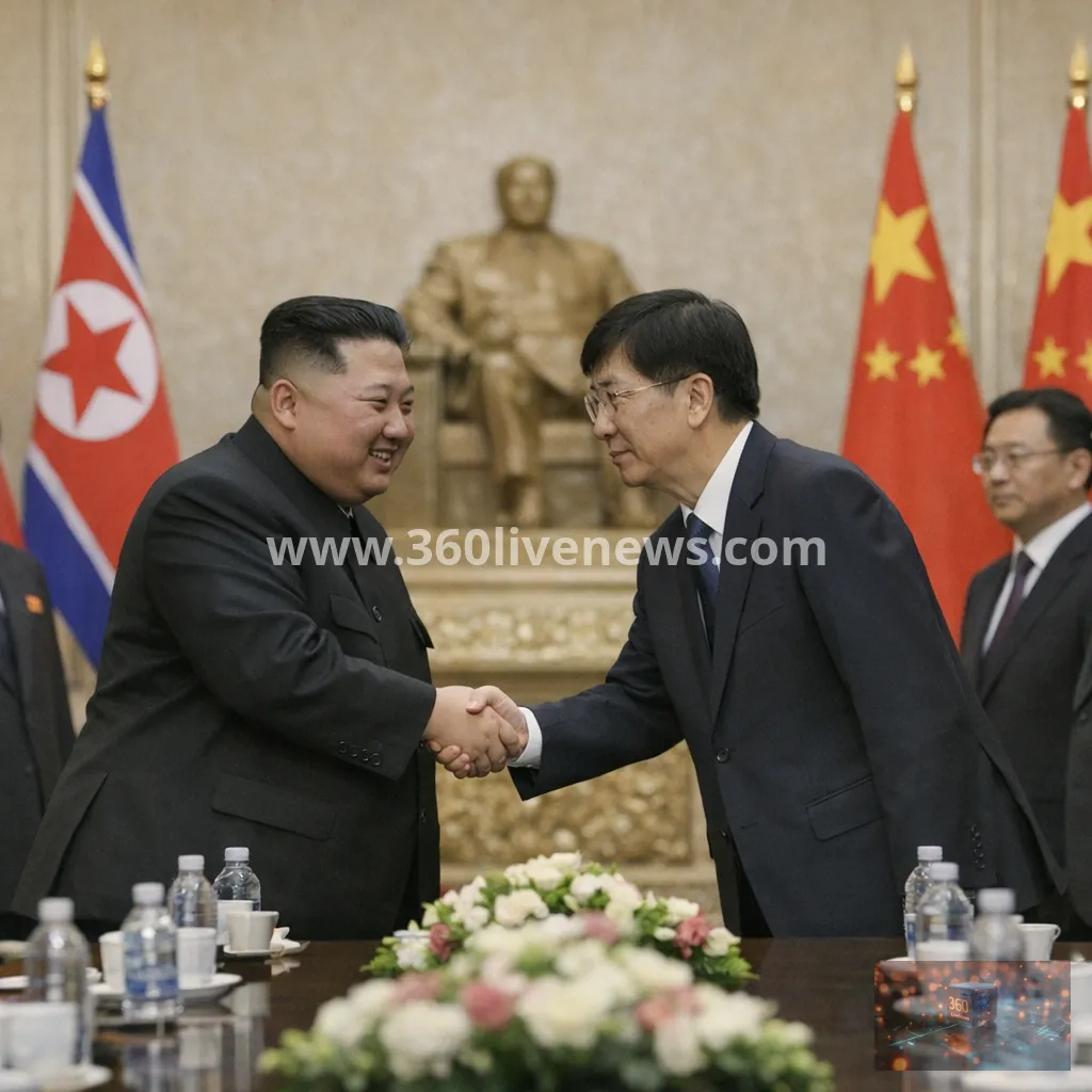 Kim Jong Un hosts top Chinese official in Pyongyang as ties deepen