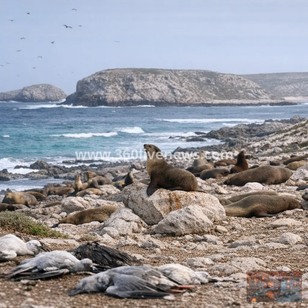 Suspected bird flu threatens sea lion breeding grounds in South Australia