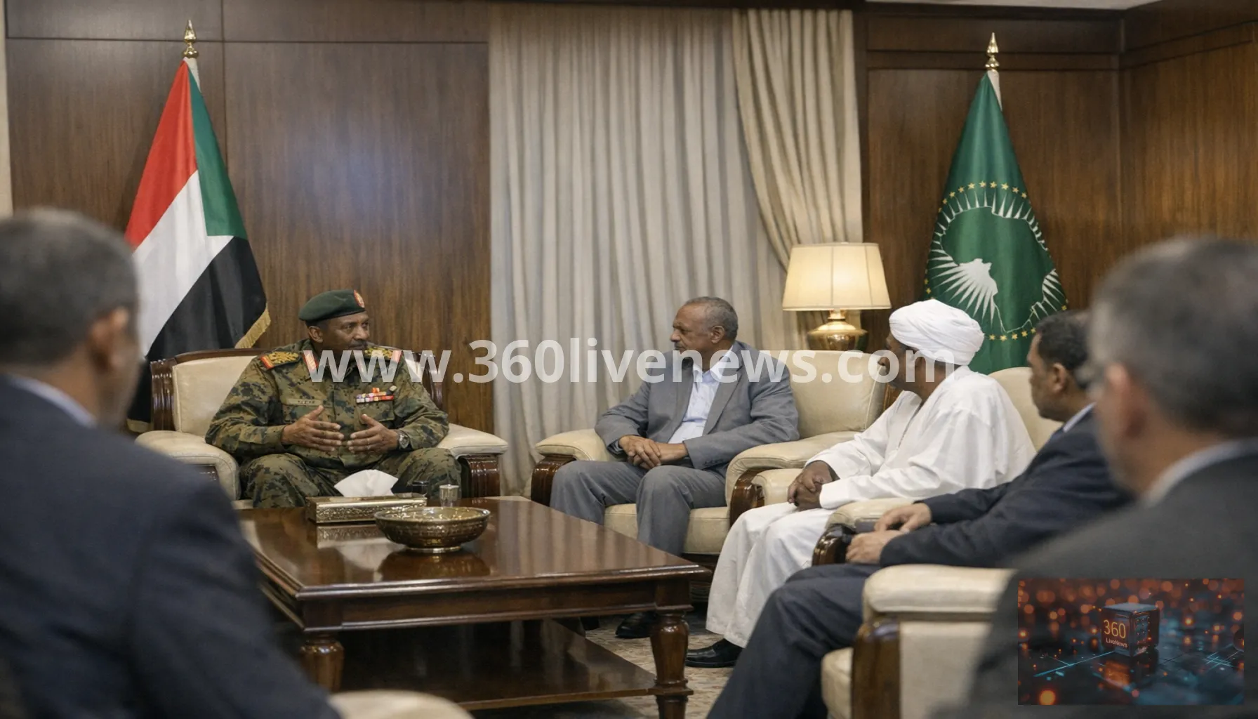 Sudan army chief holds unannounced talks on national dialogue