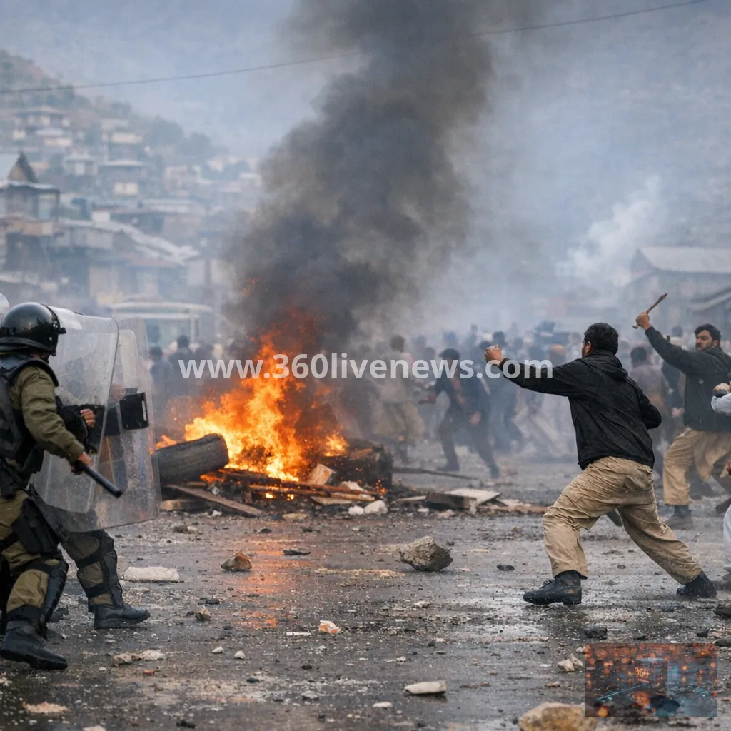 Deadly unrest erupts around Pakistan-administered Kashmir vote