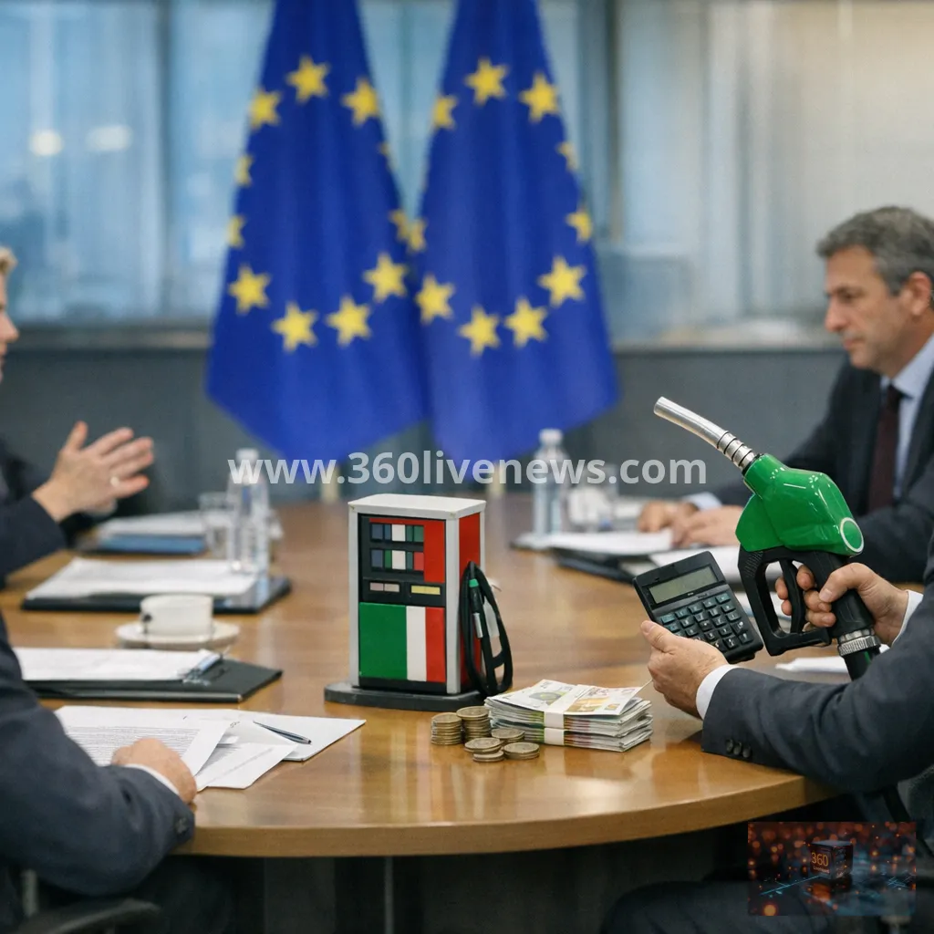 EU set to criticise Italy's fuel-duty cuts as energy prices spike