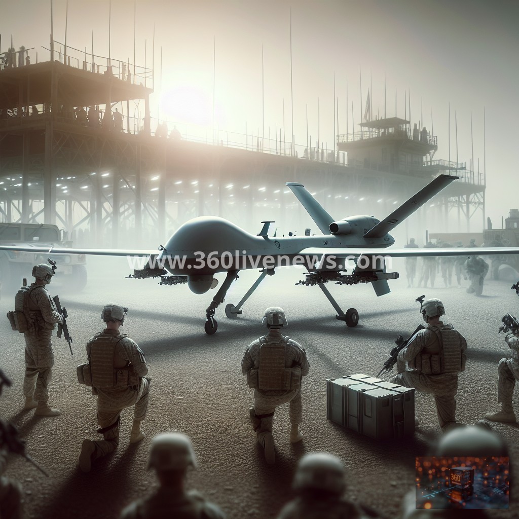 Drone attack on Victory Base near Baghdad by Iranian-backed militia marks escalation in US military operations in Iraq