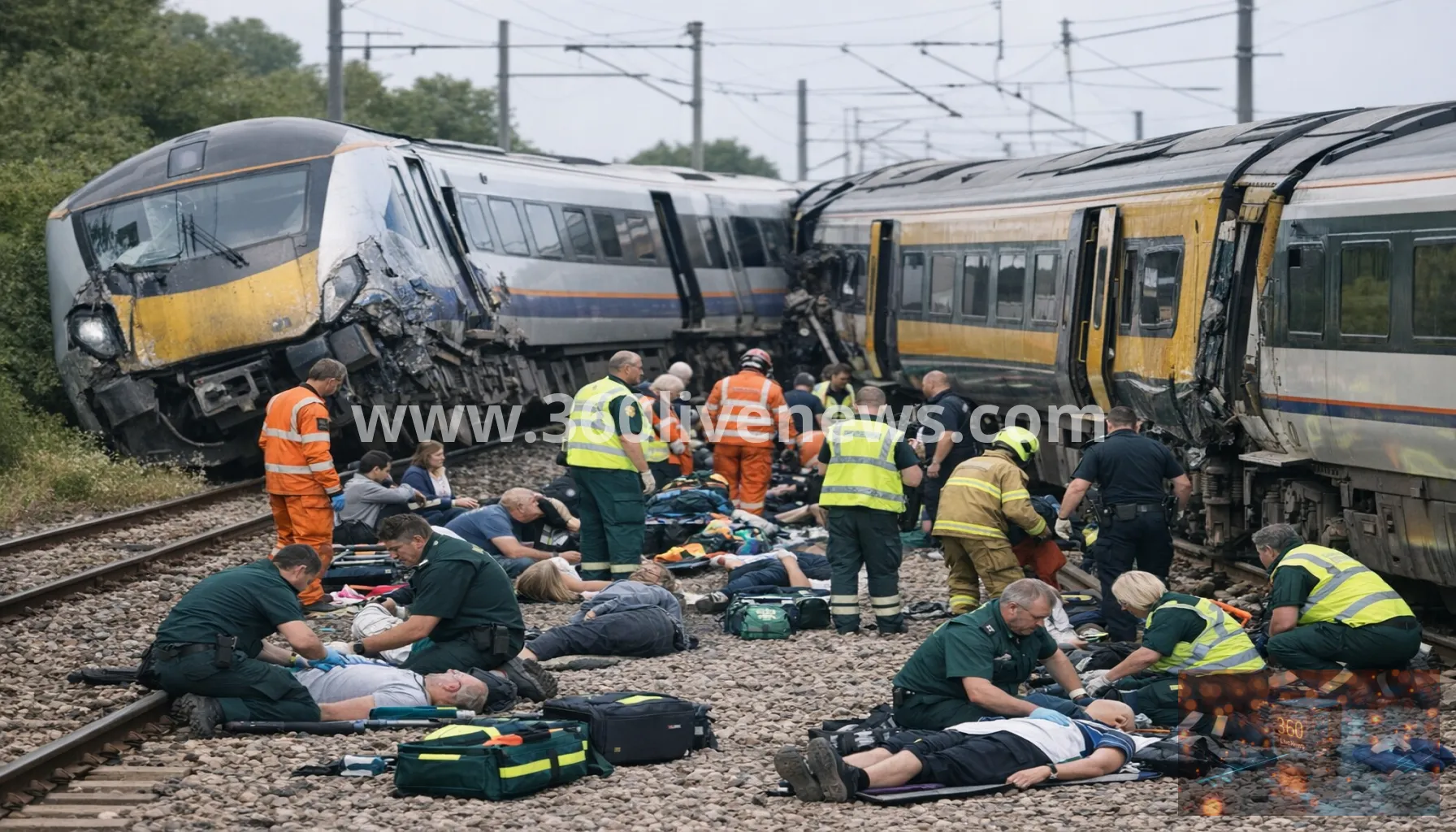 Bedford train collision: driver killed and 89 injured as investigation continues