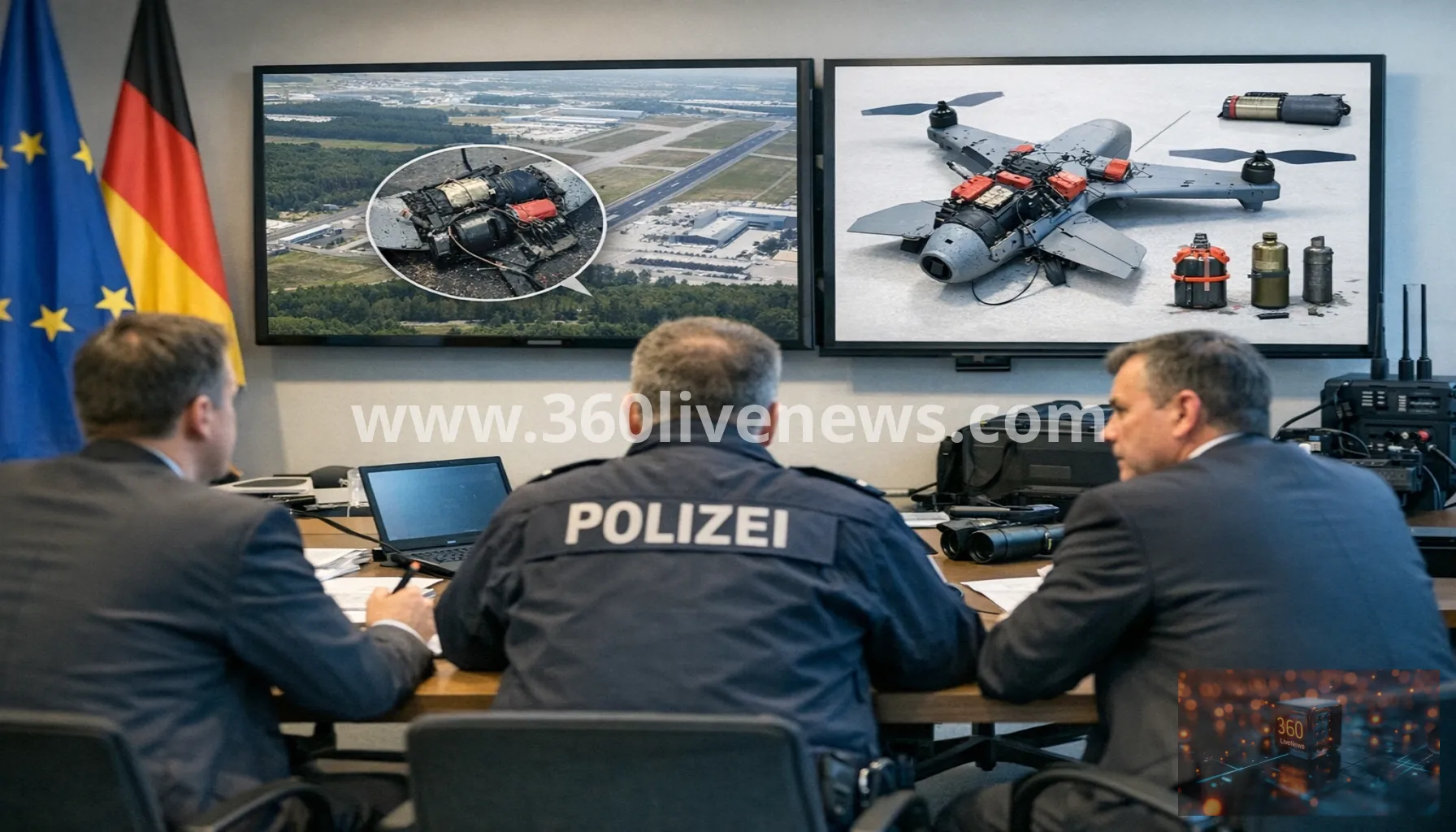 Germany probes explosives-laden drone at Leipzig/Halle Airport amid hybrid attack concerns
