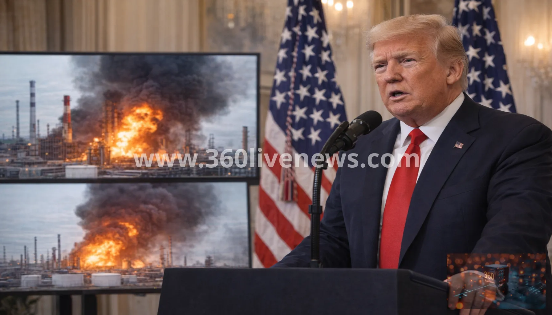 Trump condemns renewed Ukrainian strikes on Russian refineries as Brussels talks continue