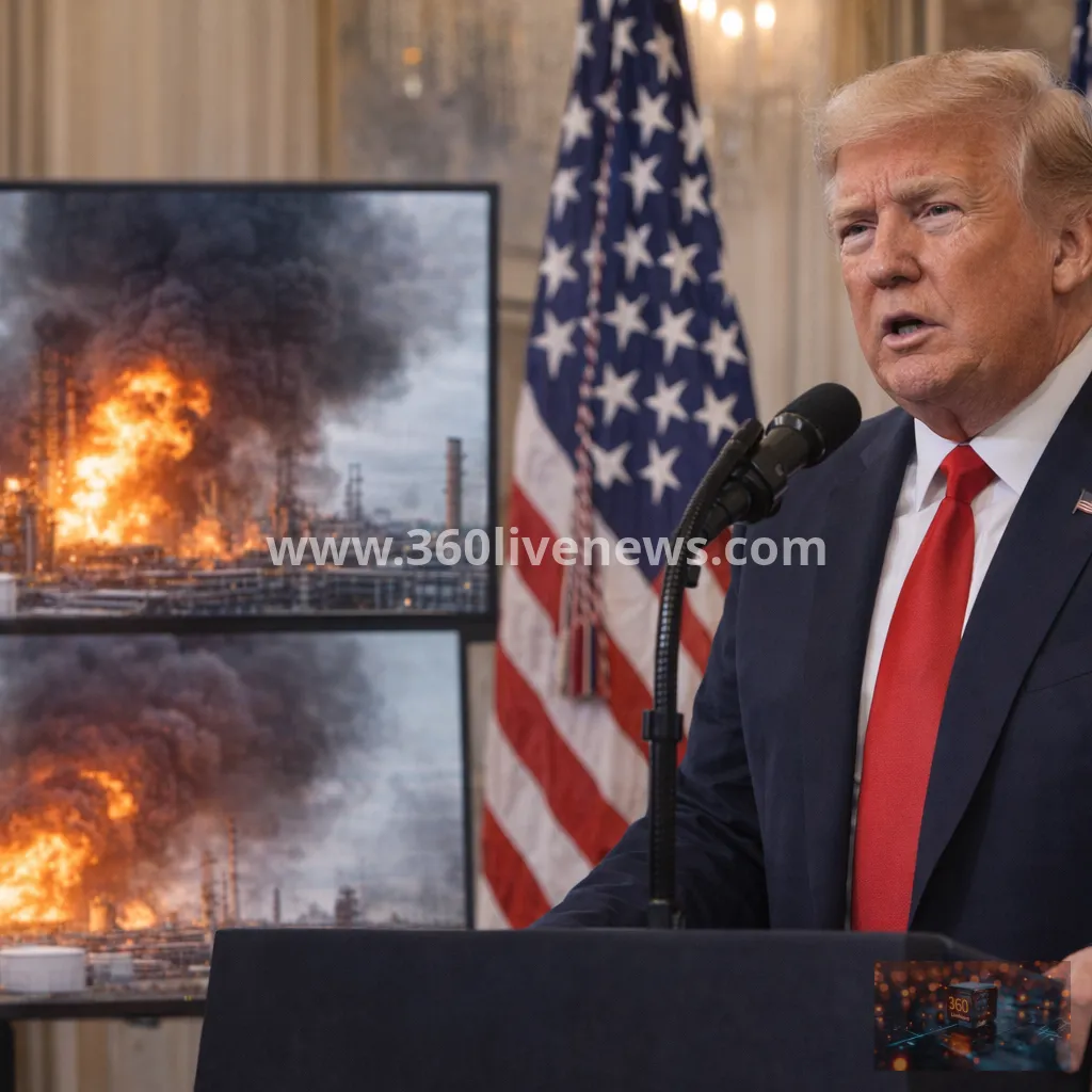 Trump condemns renewed Ukrainian strikes on Russian refineries as Brussels talks continue