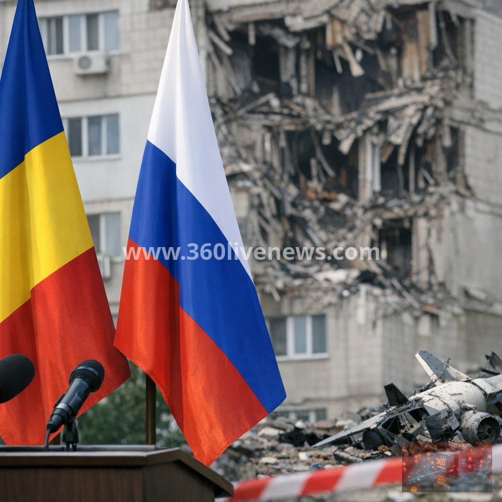 Romania to expel Russian consul after drone crashes into apartment complex in Galați