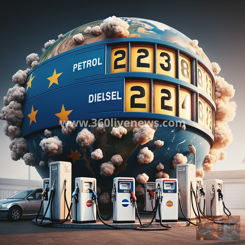 Petrol and diesel prices in Europe expected to exceed €2 per litre amid rising global oil prices and Middle East conflict