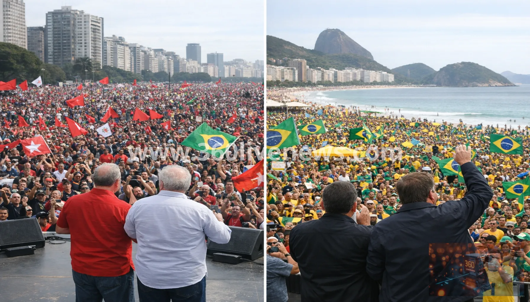 Lula and Bolsonaro camp launch Brazil presidential race with rallies in Sao Paulo and Rio