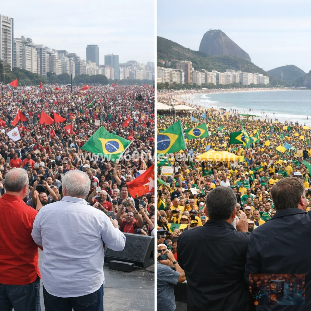Lula and Bolsonaro camp launch Brazil presidential race with rallies in Sao Paulo and Rio