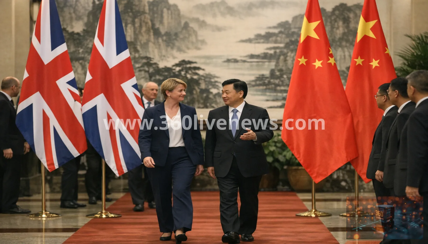 UK foreign secretary begins three-day Beijing visit to reset ties with China