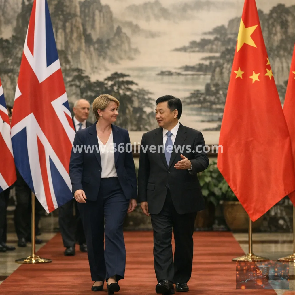 UK foreign secretary begins three-day Beijing visit to reset ties with China