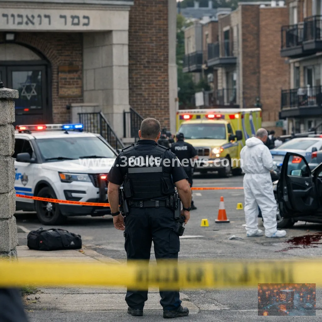 Three dead in shooting in Montreal Jewish neighbourhood, including police officer and suspect