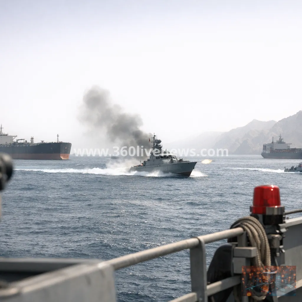 Confusion over reported renewed closure in the Strait of Hormuz amid warning shots and ship warnings