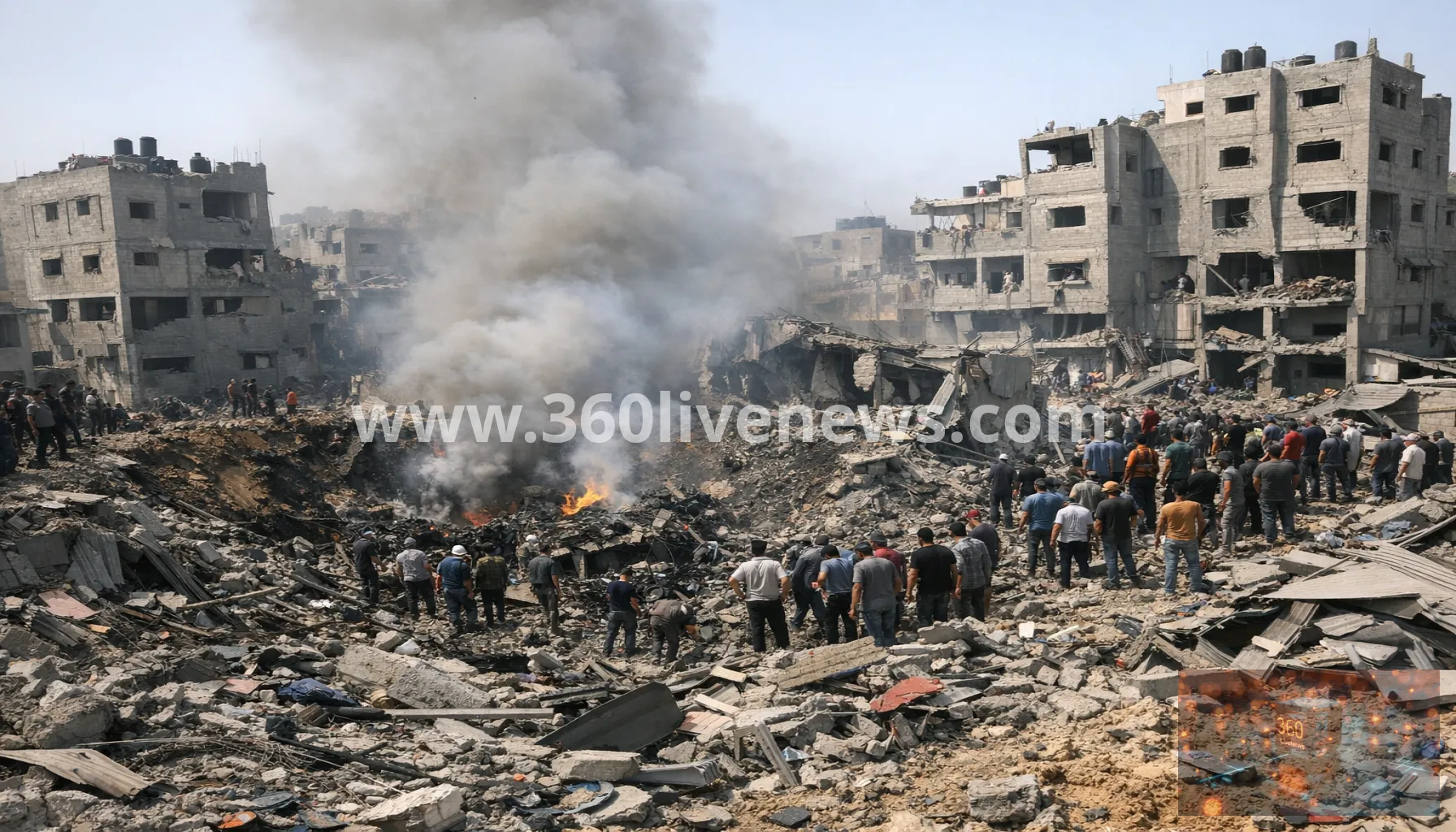 Israeli attacks in Gaza continue despite ceasefire, including Bureij camp strike