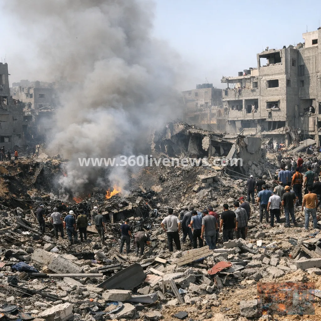 Israeli attacks in Gaza continue despite ceasefire, including Bureij camp strike