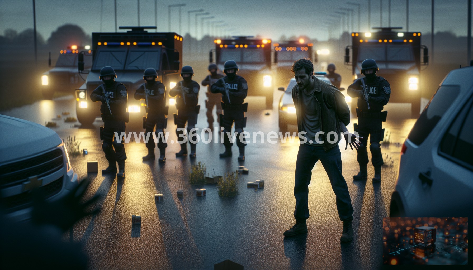 Standoff ends with shooting of fugitive Dezi Freeman, accused of killing two police officers in Victoria, Australia