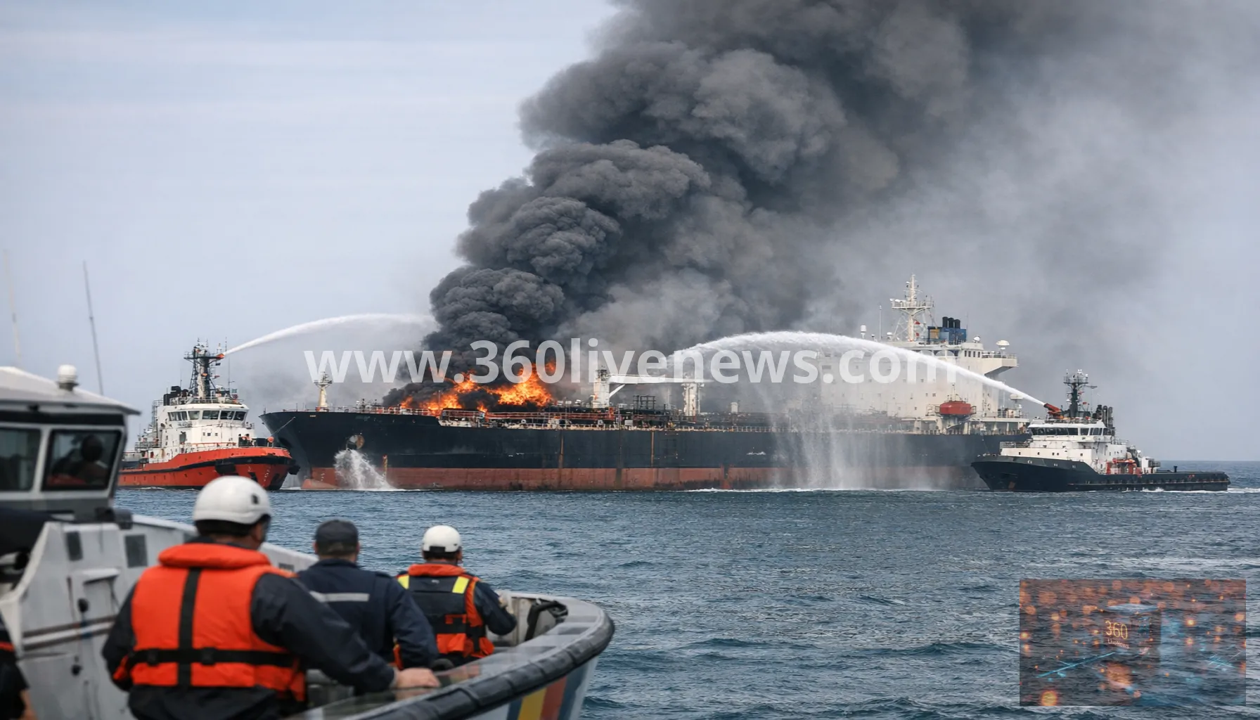 Seven sailors missing after drones strike tankers near Romania's Black Sea coast