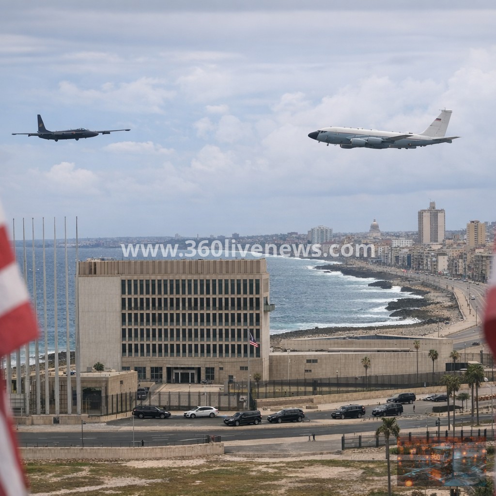U.S. spy planes over Cuba as Trump threatens action