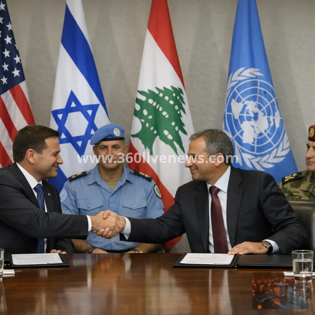 Israel and Lebanon sign framework agreement in Washington as talks continue