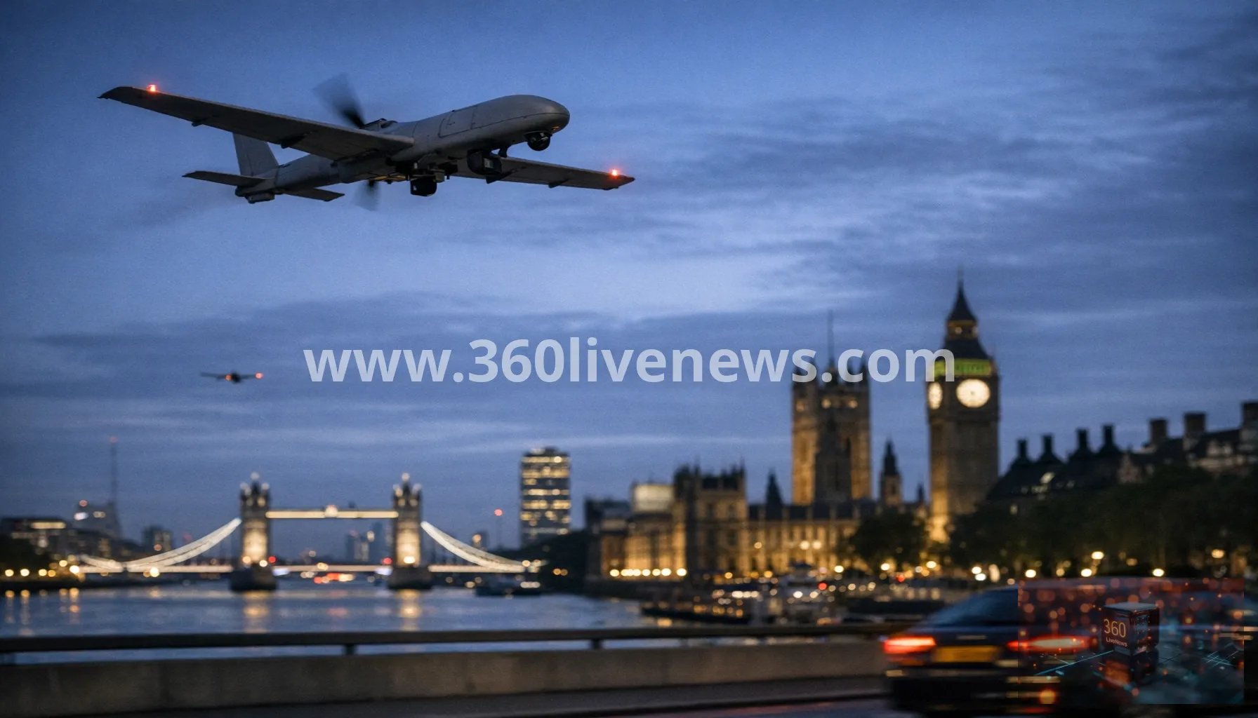 Report says Russia used shadow-fleet-linked drones across Britain and Europe