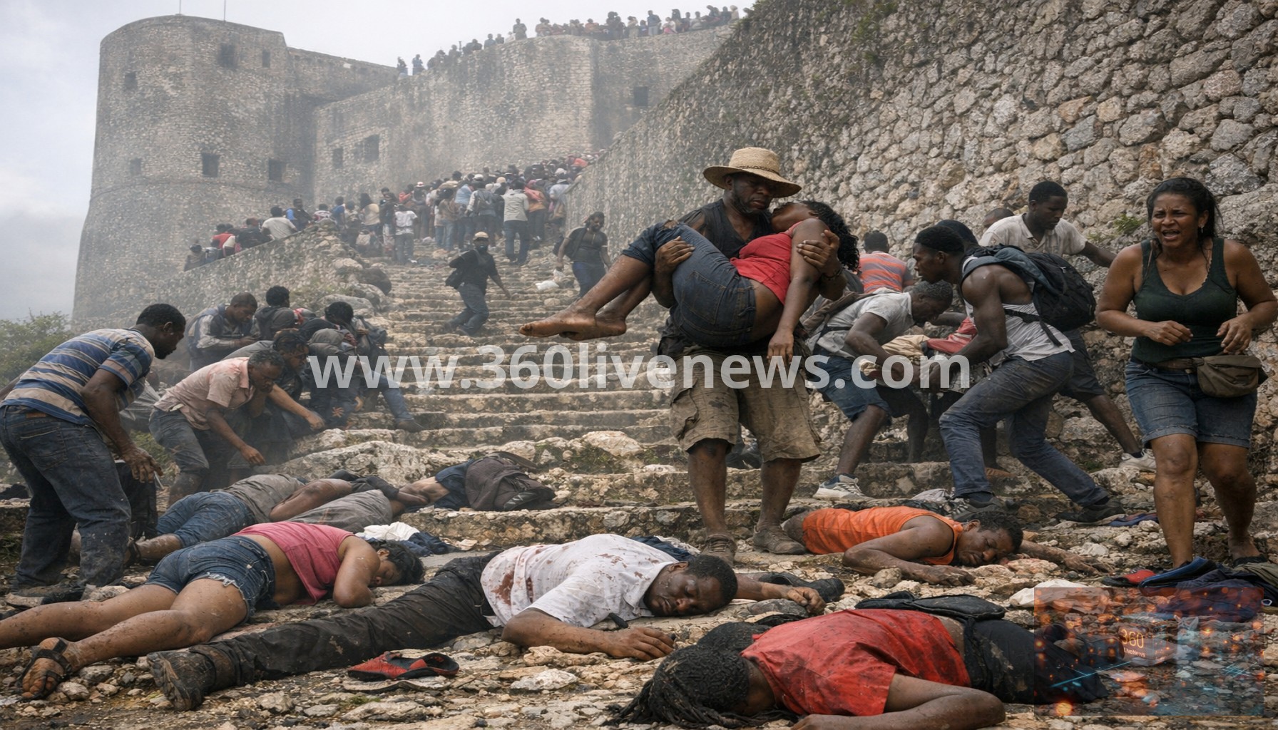 At least 30 dead in stampede at Haiti's historic Citadelle Laferriere