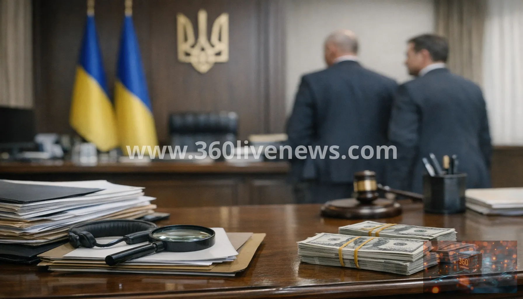 Ukraine anti-graft agencies uncover alleged laundering group tied to presidential office official