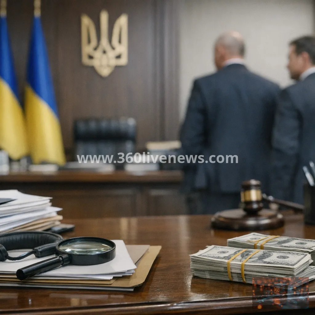 Ukraine anti-graft agencies uncover alleged laundering group tied to presidential office official