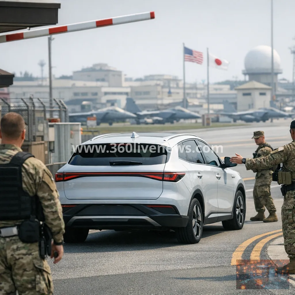 US military bans BYD vehicles at Kadena airbase in Japan over security concerns