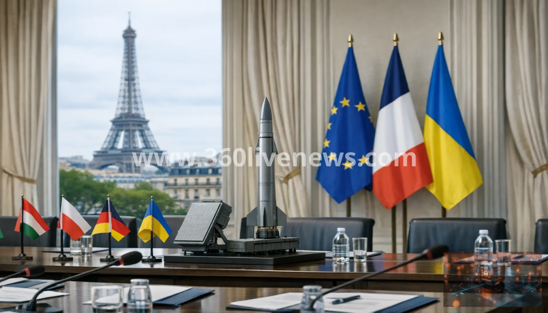 Ukraine and allies launch anti-ballistic missile coalition in Paris