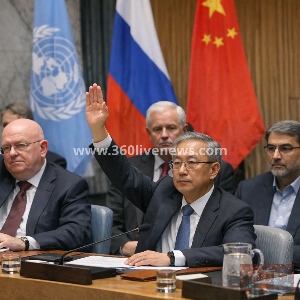 Russia and China veto UN move to extend Iran sanctions monitoring as US targets crypto networks