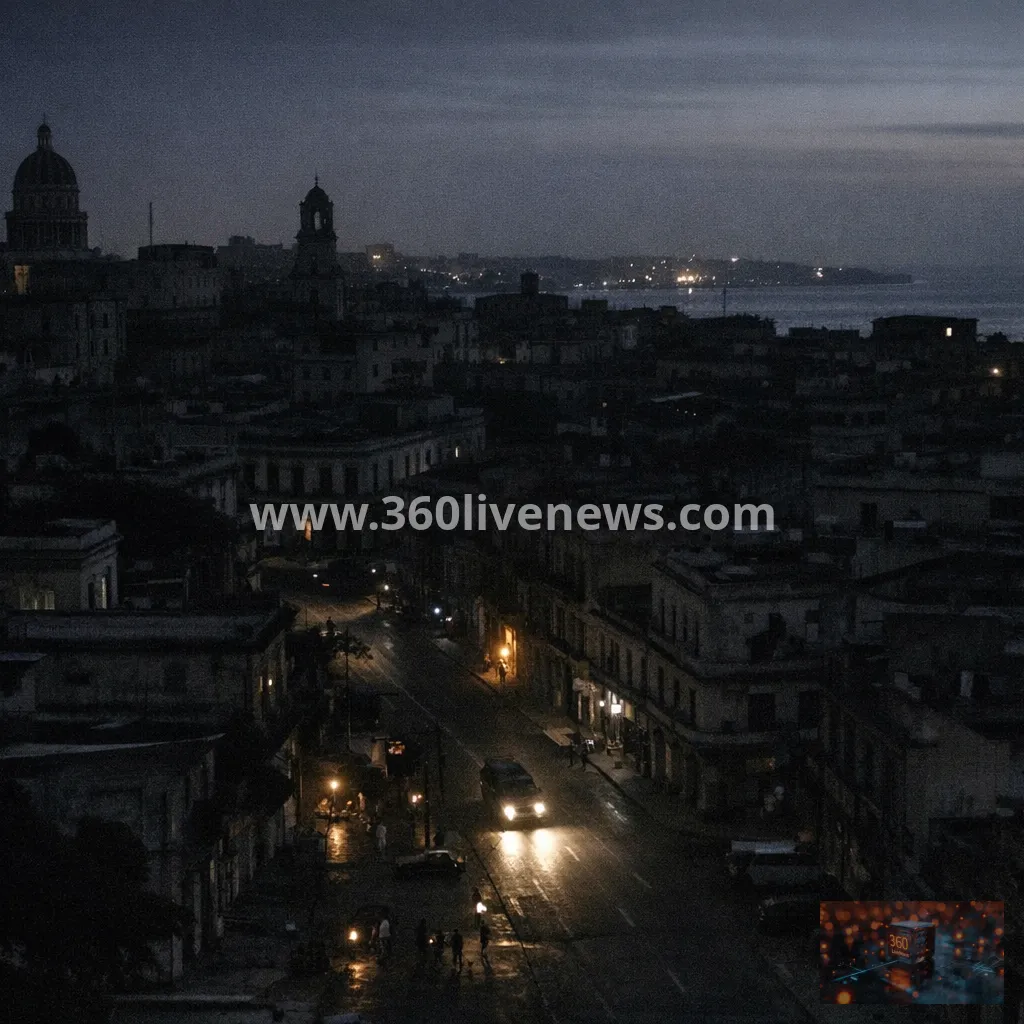 Cuba suffers another nationwide power grid collapse as state utility reports total disconnection