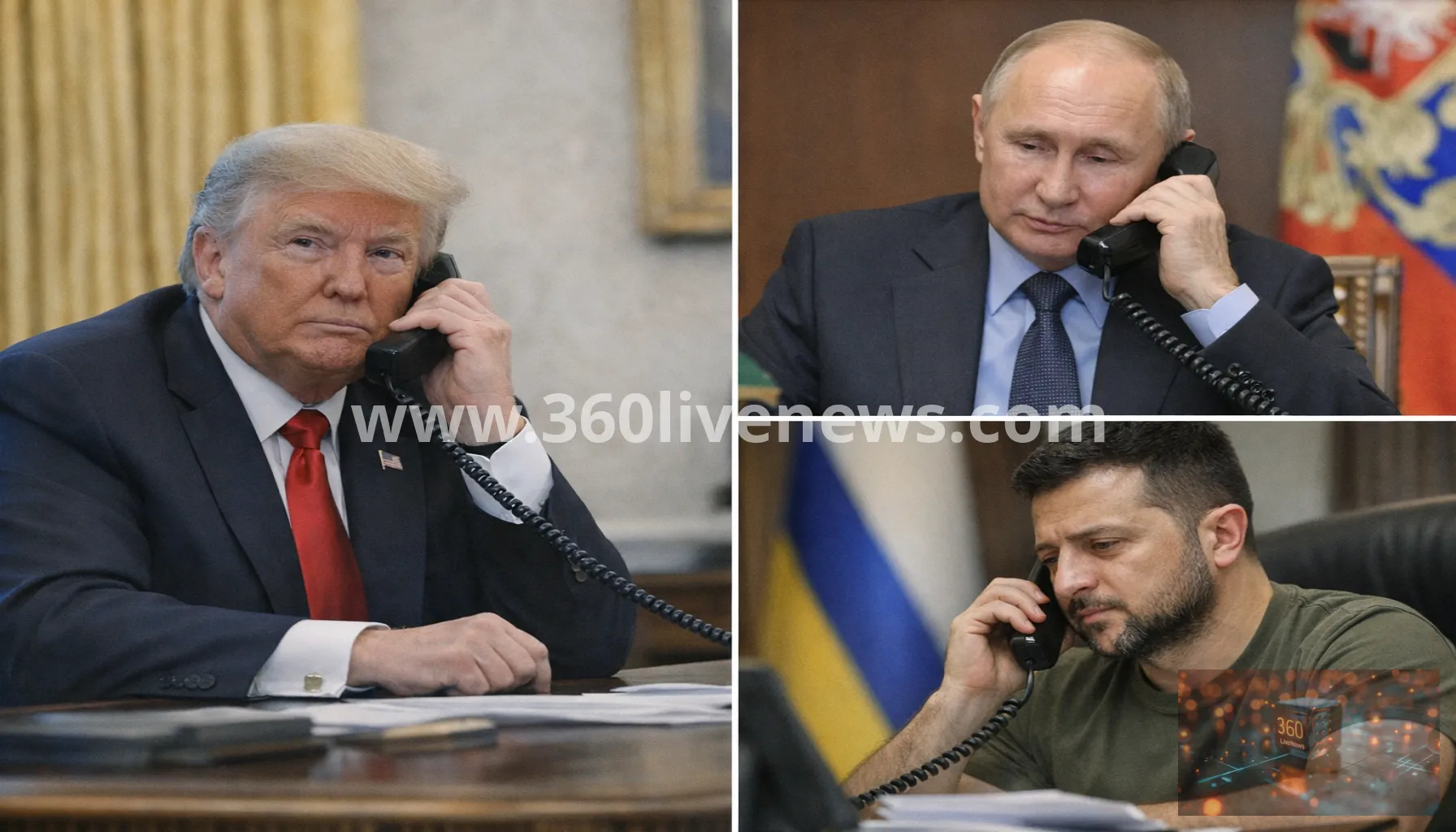 Trump speaks with Putin and Zelensky ahead of NATO summit in Ankara