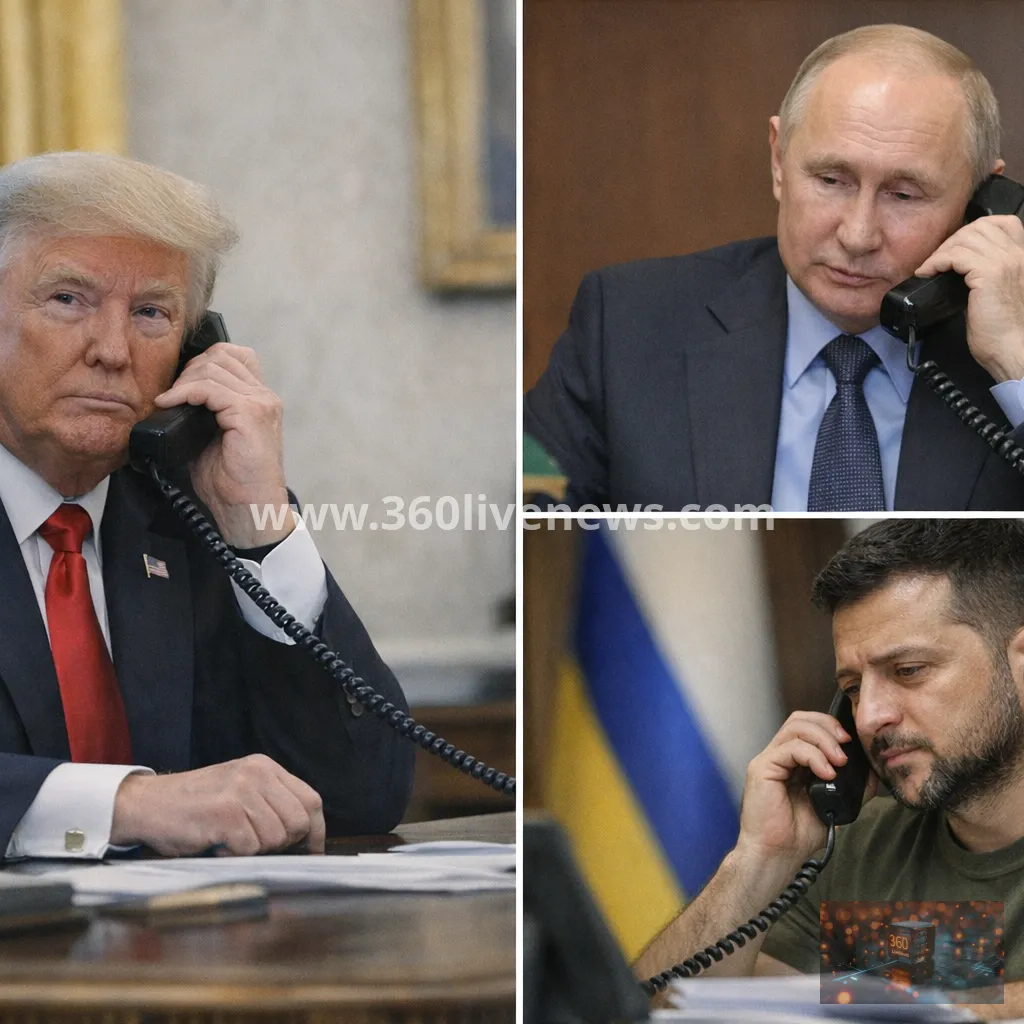 Trump speaks with Putin and Zelensky ahead of NATO summit in Ankara
