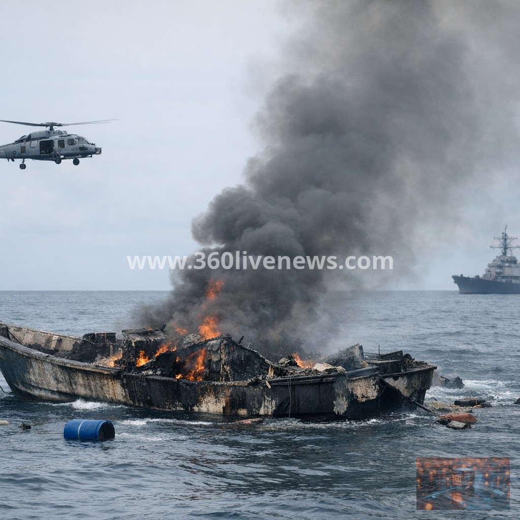 US military kills two in strike on alleged drug-trafficking vessel in eastern Pacific