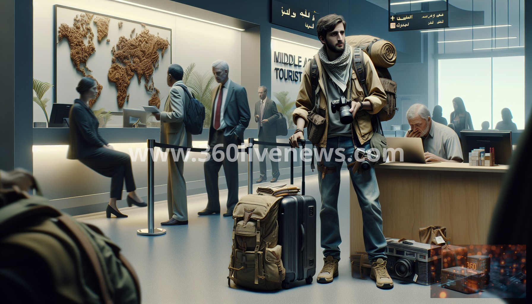 Middle East conflict leads to decline in tourism and affects regional economies and airline operations