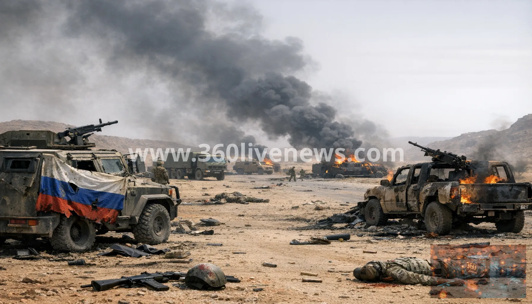 Mali convoy carrying Russian reinforcements attacked near Anefis