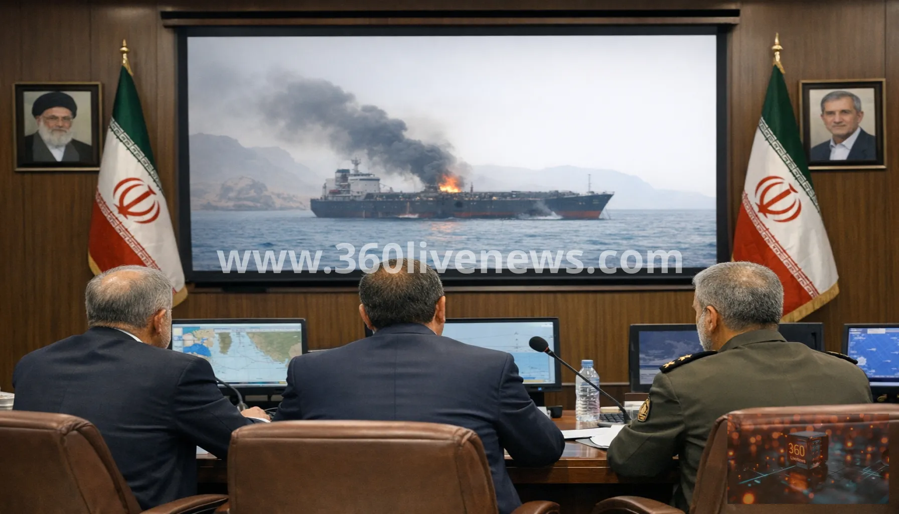One killed in Strait of Hormuz ship strike as authorities report injuries
