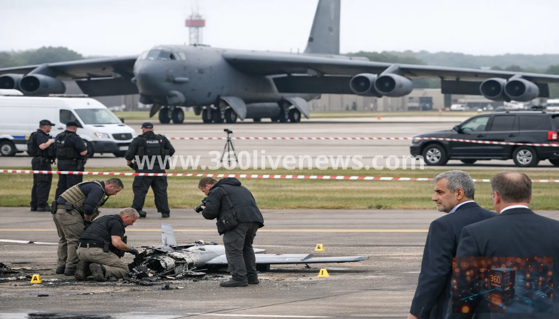 UK summons Iran ambassador over RAF Fairford incident as sanctions imposed