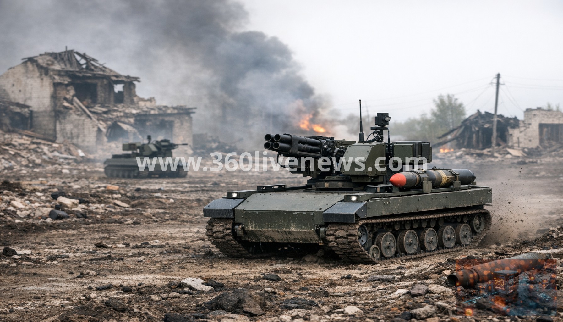 Ukraine Employs Robots to Bolster War Efforts