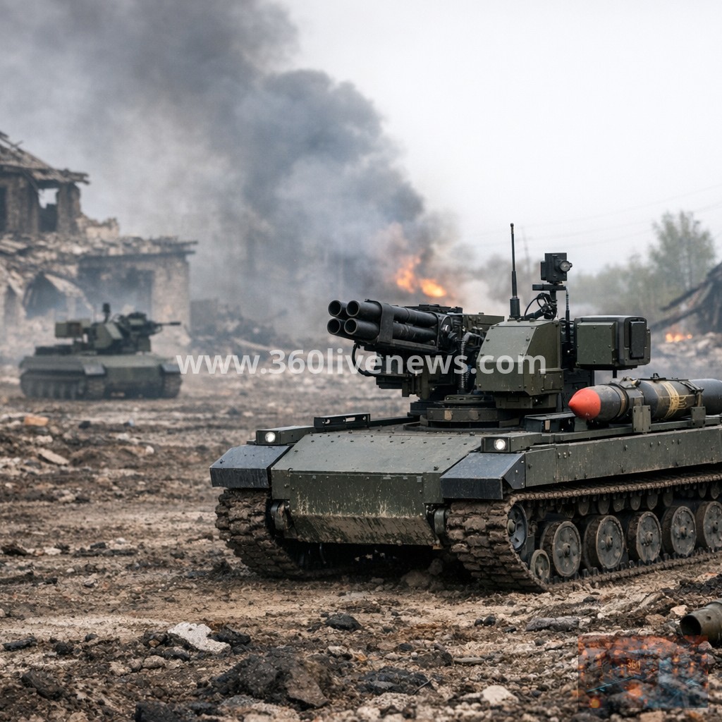 Ukraine Employs Robots to Bolster War Efforts